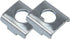 8 Pack Training Wheels Vertical Bracket for Children's Bicycle Stabiliser Support Bar Rod Locating Mount Plate Gasket 23mm+25mm Universal for Kids...