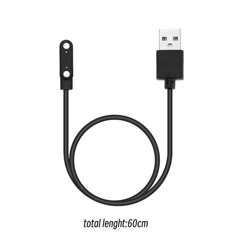 2PCS USB Charging Cable Compatible with XPLORA XGO2 Replacement Charger Dock Cradle Adapter Smartwatch Accessories 60cm Length Black...