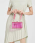 Cute Transparent Acrylic Shoulder Bag Clear Crossbody Evening Clutch Purse Handbag With 2 Gold Chain For Women...