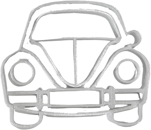 BEETLE BUG CAR FRONT VIEW HIPPIES LOVEBUG VEHICLE LOVE TRAVEL COOKIE CUTTER MADE IN USA...