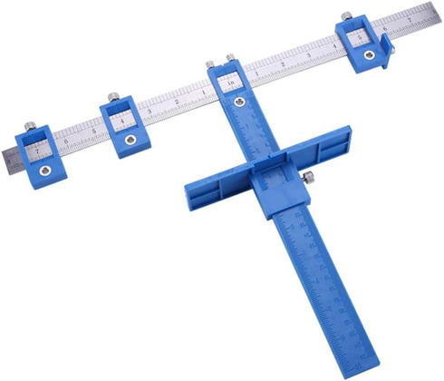 Joywayus Drill Punch Locator Cabinet Hardware Jig Template Woodworking Accurate Drilling Tool Father's Day Gift...