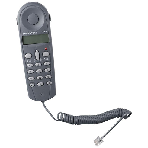 Butt Test Tester Corded Electric Equipment C019 Wired Network Cable Tester with Connectors and Joiner Blue Telephone Phone Line Lineman Tool...
