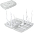 PandaEar Travel Bottle Drying Rack Space Saving| Portable Baby Bottle Dry Rack| Upright Vertical Collapsible Water Bottle Drying Rack| Dryer rack ...