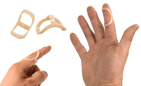 Brace On EZ Finger Splint, Finger Brace for Injuries and Support, Trigger Finger Splint, Pinky Finger Splint, Middle Finger Splint, Trio 3-Pack, S...