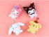 Cutie Hello Kitty Friends Character Plush Bag Clip Keychain Backpack Hanger 1PC 4.7in Cutie Cinnamoroll...