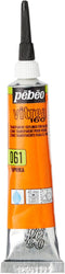 Pebeo Vitrea 160, Glass Paint Outliner, 20 ml Tube - Paprika...