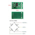 ShangHJ 4 Sets Digital Load Cell Weight Sensor + HX711 ADC Module Weighing Sensor for Arduino DIY Portable Electronic Kitchen Scale Kit (10kg)...