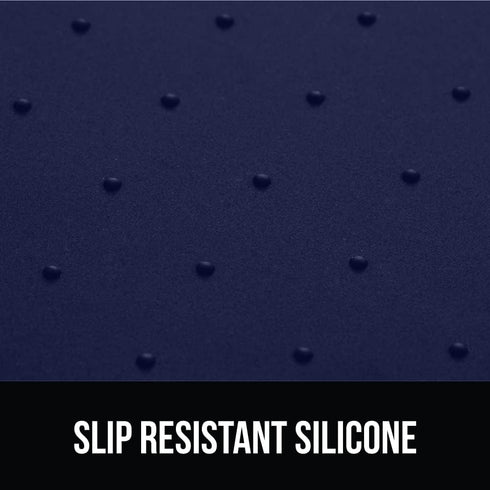 Gorilla Grip 100% Waterproof Raised Edge BPA Free Silicone Pet Feeding Mat, Dog Cat Food Mats Contain Spills Protects Floors, Placemats for Cats a...