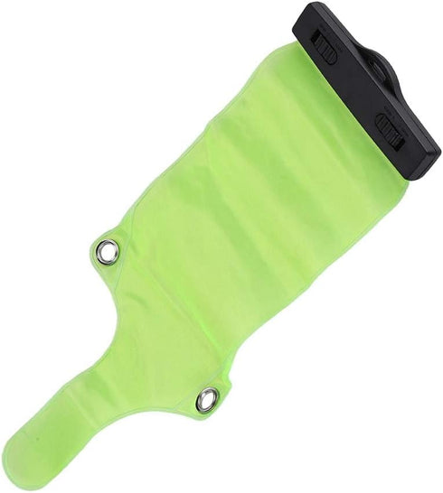 Portable Radio Waterproof Case, PVC Two Way Radio Holder with High Strength ABS Clip Adjustable Elastic Band Rainproof Bag Walkie Talkie Case Elec...