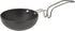 Aluminium Mini Tadka Pan/Frying Pan with Handle, 2.5 mm Thickness, Black...