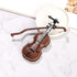 BESTOYARD 20 Sets Miniature Violin Tiny Violin Mini Musical Instrument Miniature Violin Model Dollhouse Furniture Crafts Ornament for Dollhouse Fa...