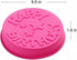 Happy Birthday Silicone Baking Mold, 9.6-Inch Cake Pan Round Circle Mold Cheese Jelly Pudding Muffin Pizza Pie Flan Tart Bread Bakeware Pastry Bak...