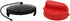 Valterra T1020-3VP Universal Drain Hose Bayonet Drip Cap Set - Red, Red and Black...