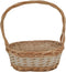 Wald Imports Brown Willow Decorative Storage Basket...