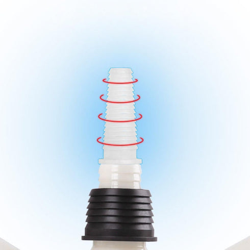 10 Pack Air Conditioner Drain Hose End Connector Adapter Fitting for 16mm Water Tube Drainage Window AC Mini Split Unit Water Outlet Wall Mounted ...