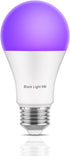 Black Light Bulb 9W(100W Equivalent), LED UV Light Bulb Glow in The Dark, UVA Level (385-400nm), E26 Medium Base, Non-Dimmable, 1 Pack...