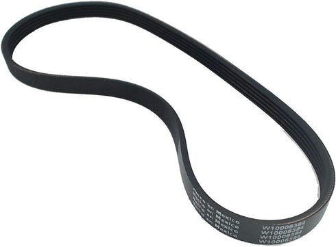 W10006384 Washer Belt Drive Belt Replacement for Whirlpool Kenmore WPW10006384 AP4514411 PS2579381 Washing Machine