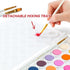 Transon 48 Colors Watercolor Paint Set with 4pcs Paint Brushes for Adults, Students, Beginners and Artists...