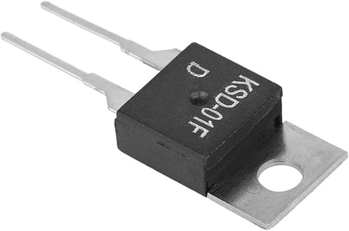 JUC-31F/KSD-01F Temperature Control Normally Closed Switch Thermostat Switch 40~130 Control Temperature Thermal Protector (D80),Control Switch...