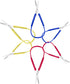 6 Pcs Loop Scissors, 5.5/8 inch, Spring Scissors Mini Training Loop Scissors for Special Needs Supplies Children Teen Adult Elderly, Adaptive Desi...