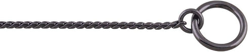 Alvalley Metal Chain Dog Show Collar - Pet Slip Collar for Shows - Fine Brass Snake Chain Collar - Adjustable for Toy, Small, Medium, Large, and E...