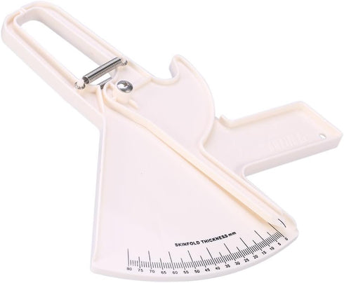 Body Fat Calipers, Skinfold Caliper 0-80MM Fat Measuring Test Slim Skinfold Caliper Fat Measure Tester Handheld BMI Measuring Tool for Men Women M...