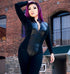 McCall's Patterns M7217 Misses' Zippered Bodysuit by Yaya Han Sewing Template, A5 (6-8-10-12-14)...