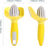 KITCHENDAO Lemon Zester Bar Tool 4 in 1, Citrus Lime Zester Peeler, Channel Knife, Citrus Reamer, Grater, Seed Pip Catcher to Avoid Mess, Soft-Tou...