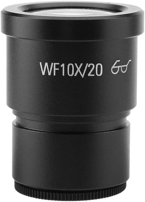 Microscope Lens 10X Telescope Accessories Eyepieces Wide Field Stereo Microscope Eyepieces Mounting Size 30mm...