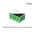 uxcell 11x20x14mm Green Aluminum Heatsink Self Adhesive Pad Cooler for Cooling 3D Printers 4Pcs...