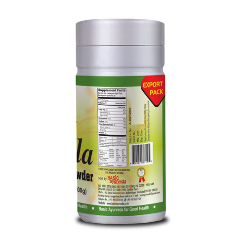 BASIC AYURVEDA Karela Powder | 3.53 Oz (100g) | Natural Bitter Gourd for Healthy Digestion | Organic Bitter Melon Fruit Extract & Plant Based Herb...