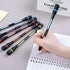 4 Pieces Spin Cool Pens, Rolling Finger Spin Game Pens with Weighted Ball Anti-Slip Stationery Set with Refills Black Ink for Students Entertainme...