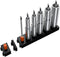 ToolBox Widget Socket Organizer ? Inch Pro Series – Modular Magnetic Socket Holder with Missing Tool Indicator – Size Stems NOT Included - 1 Pack,...
