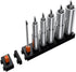 ToolBox Widget Socket Organizer ? Inch Pro Series – Modular Magnetic Socket Holder with Missing Tool Indicator – Size Stems NOT Included - 1 Pack,...