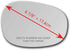 Check Size - New Replacement Mirror Glass with Full Size Adhesive for BMW 128 135 323 328 335 M3 Passenger Side View Right RH...