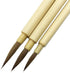 Hu Brush Scriptliner Brush for Traditional Chinese Elaborate-style Painting (Gongbi) and Outlining Inking the lines White Hare Hair LMS (Wesel hai...
