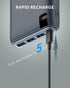 CONXWAN Portable Charger 26800mAh Power Bank 22.5W Fast Charging, 4 USB Outputs 20W External Backup Charger Cell Phone USB C Battery Pack Compatib...