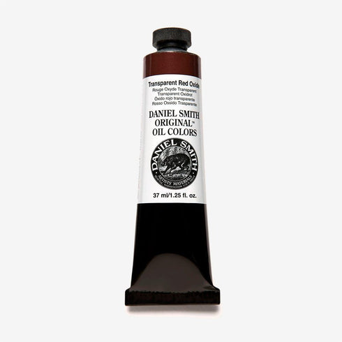 DANIEL SMITH Original Oil Color Paint, 37ml Tube, Transparent Red Oxide, 284300125...