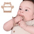 Baby Wrist Silicone Teether Soothing Pacifier for Infants 3+ Months Babies Pack of 1 Made in Korea Anti-Dropping (Bear-Cozy Beige)...