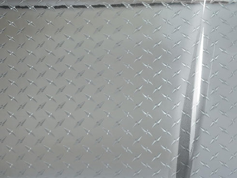 Rvinyl Diamond Plate Silver Tread Vinyl Car Wrap Film - 2ft x 1ft - Vehicle Sheet Roll with Adhesive Back and Air Release Technology...