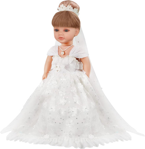 18-Inch Doll Clothing and Accessories Set - Suprise Wedding Doll Dress for 18 inch Girl Doll for Birthday Wedding Party...