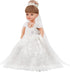 18-Inch Doll Clothing and Accessories Set - Suprise Wedding Doll Dress for 18 inch Girl Doll for Birthday Wedding Party...