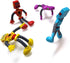 Flexible Bendable Figures Robot Set of 4 Twisted Deformed Doll Decompression Toy for Boys Girls Cool Stuff Cute Things Funny Gift...