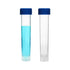 Clear Plastic Graduated Test Tubes 10ml Sterile Sample Storage Container with Screw Cap Self-Standing Lab Transport Tube, Case of 50...