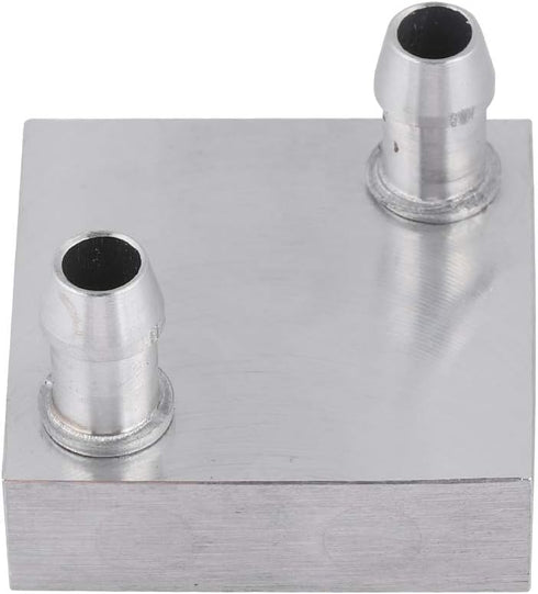 Wendry Computer Water Cooling Head, 40x40mm Water Cooling Aluminum Block for CPU Radiator Liquid Water Heatsink Cooler Internal Fin Thickness Only...