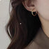 Clip On Hoop Earrings for Women - Silver and Gold-Tone Brass Spring Hoops for Non-Pierced Ears...