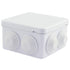 DGZZI 1PC ABS Plastic IP55 Waterproof Junction Box DIY Outdoor Electrical Connection Box Cable Branch Box Power Distribution Box 85x85x50mm (3.4"x...