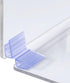 10 Pcs 2 Way Plastic Hinged Connector for Between 3/16" to 1/4" Thick Acrylic Sheets Acrylic or Glass Sheets Hinge Panel Joiner Sneeze Guards PVC ...