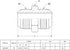(2-PACK) 2403-06-06 Hydraulic Hose Adapter Fitting 3/8" Male JIC 37° Flare (9/16"-18UNF) × 3/8" Male JIC 37° Flare (9/16"-18UNF) SAE Straight Pipe...