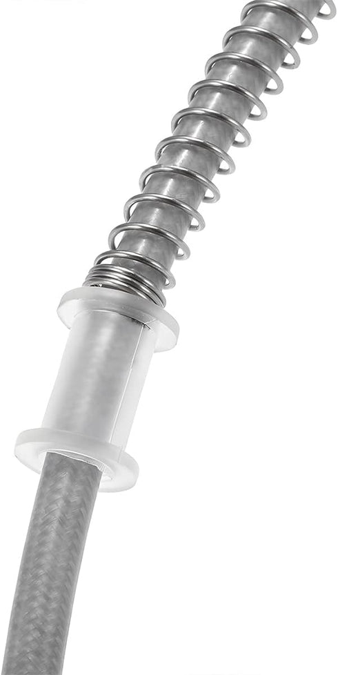 Braided Hydraulic Brake Hose Line Pipeline, Universal 47.2" 120cm Oil Hose with 10mm (M10) Ends, Hydraulic Brake Oil Hose Line Pipe for Motorcycle...